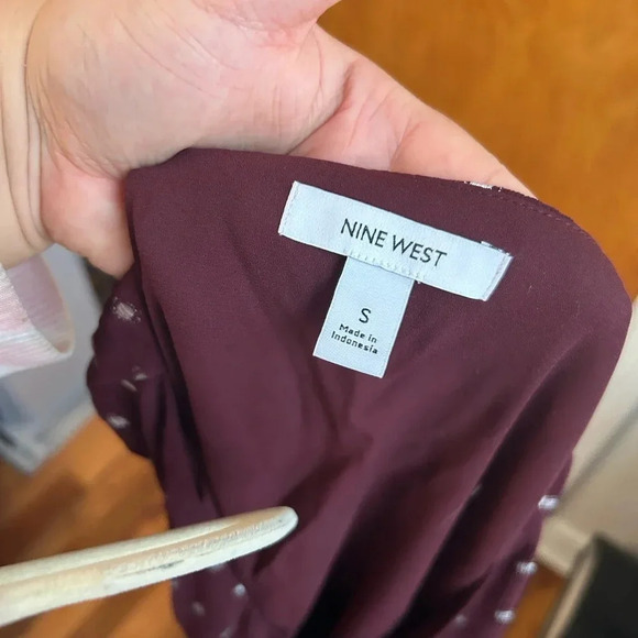 NINE WEST METALLIC POLKA DOT TANK - Picture 3 of 4